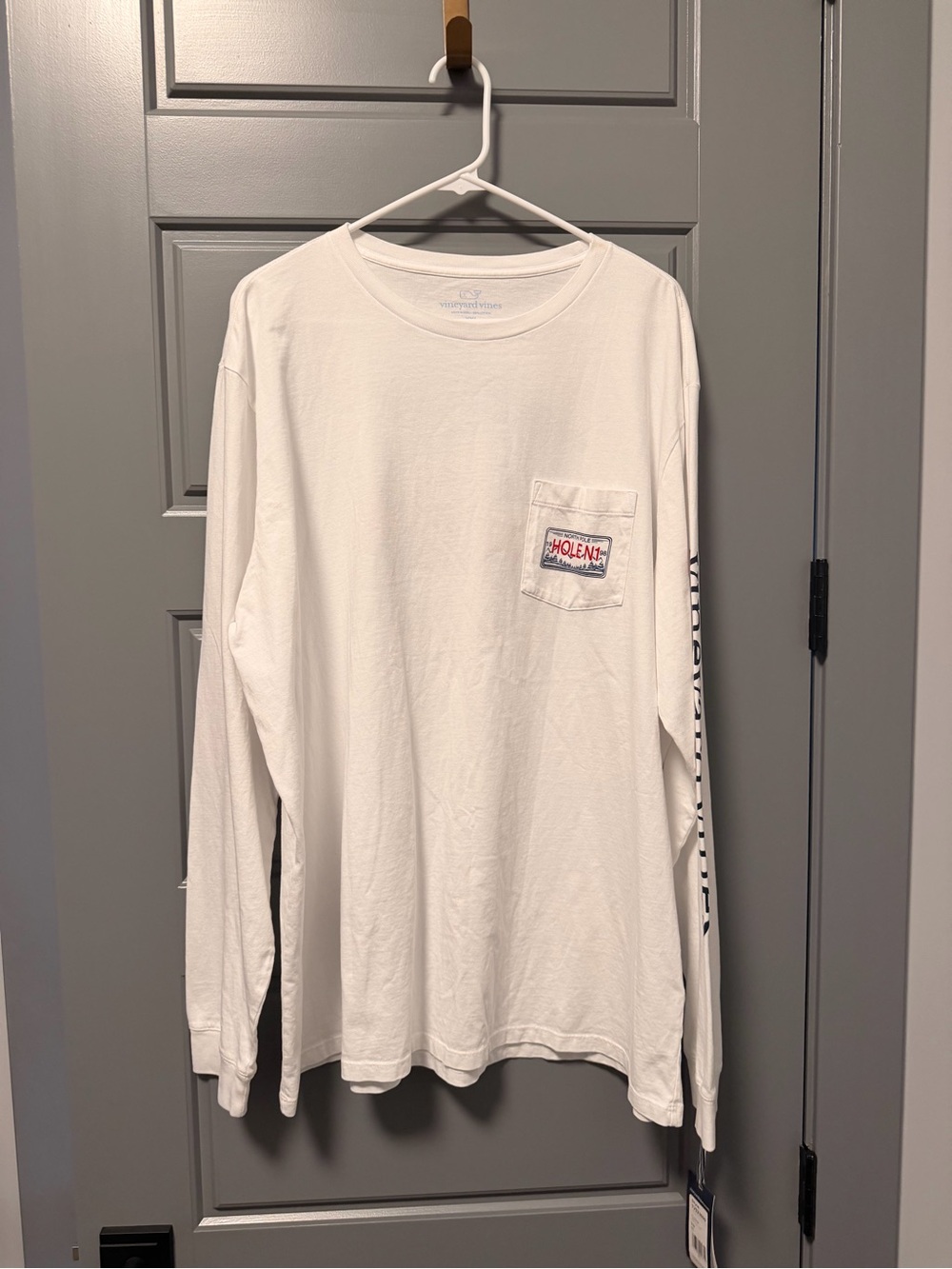 Vineyard Vines Christmas White Long-Sleeve Shirt “Best Christmas by Par” XXL NWT